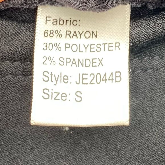 Elan Black Coated Skinny Button Up Ankle Jeans. Size Small. EUC! - Picture 6 of 7